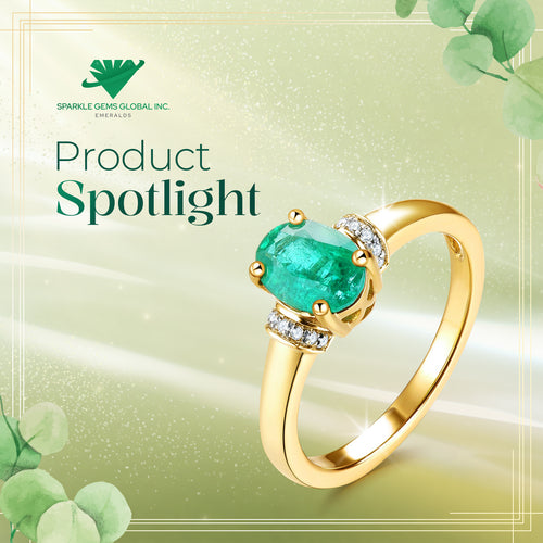 The Story Behind Our Oval Emerald Gold Ring: Why Just One Gem?
