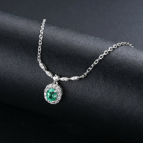 Deliciated Emerald Neck peace