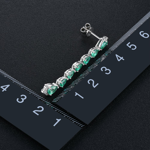 Drop Earrings Emerald