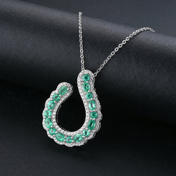 deliciated Emerald pendent