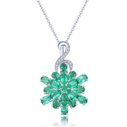 Flower Shape Ladies Necklace