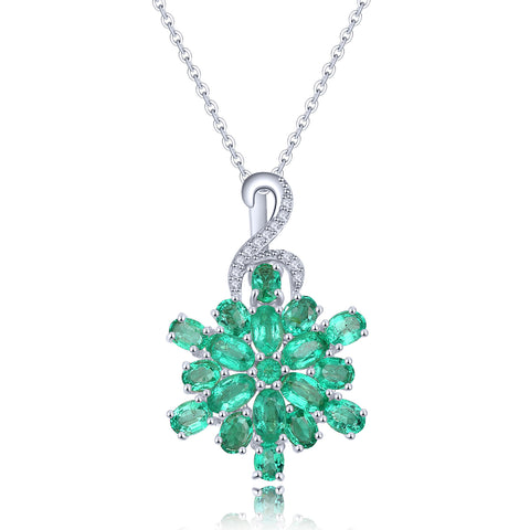 Flower Shape Ladies Necklace