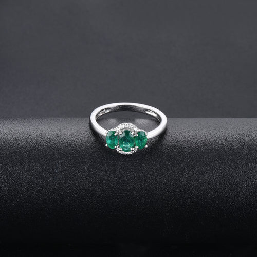 Emeral Engagement Ring