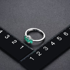 Emeral Engagement Ring