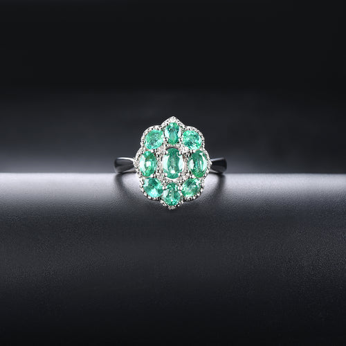 9 Oval Shape Stone Ring