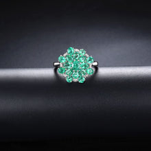 Load image into Gallery viewer, Gorgeous Middle finger Emerald and Diamond Ring
