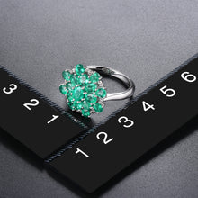 Load image into Gallery viewer, Gorgeous Middle finger Emerald and Diamond Ring
