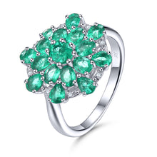 Load image into Gallery viewer, Gorgeous Middle finger Emerald and Diamond Ring
