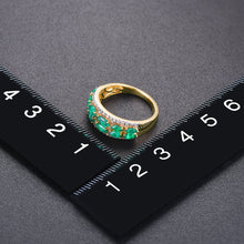 Load image into Gallery viewer, Ladies Emerald Ring
