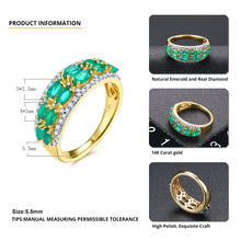 Load image into Gallery viewer, Ladies Emerald Ring
